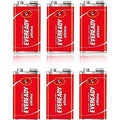 Eveready 9 Volt Battery, Pack of 6