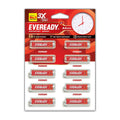 Eveready Carbon Zinc AA Batteries, 1.5 Volt, Pack of 10