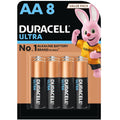 Duracell Ultra Alkalline AA Battery, Pack of 8