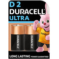 Duracell Ultra D Battery, Pack of 2, Everyday Devices, Radio, Flashlight, Electric Motors
