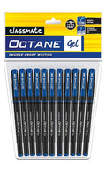 Classmate Octane (Pack of 10) Smooth Writing Pens| Water-proof Ink For Smudge-free Writing